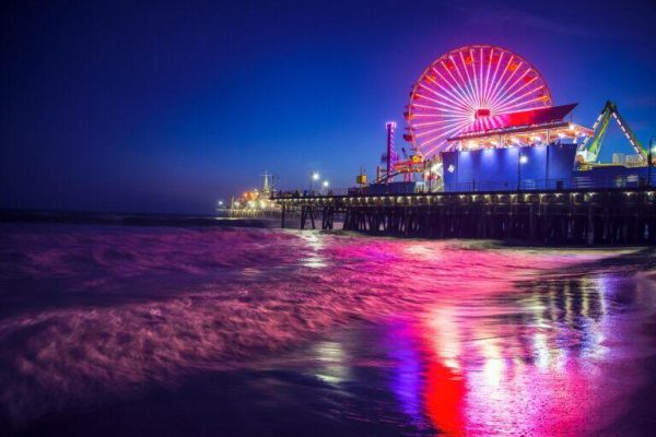 Pacific Park on the Santa Monica Pier Movie Landmark
