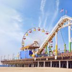 View of Pacific Park from the beach